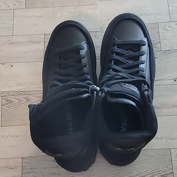 NWOT Converse Pro Leather X2 High Black Ice Triple Black‎ Sneakers Mens 5
